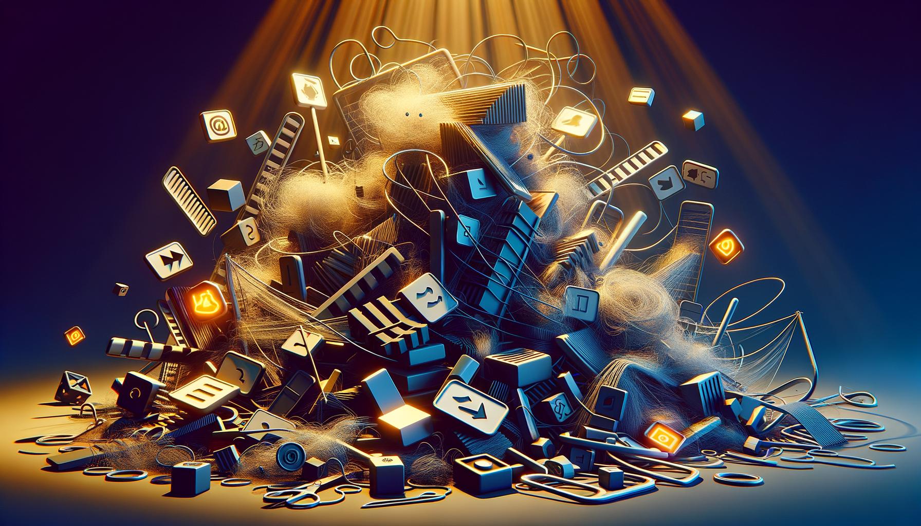 webdesign-fehler-zerstoeren-website-3d-kunst