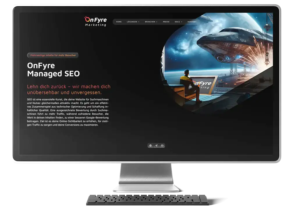 Eigene Firmenwebsite