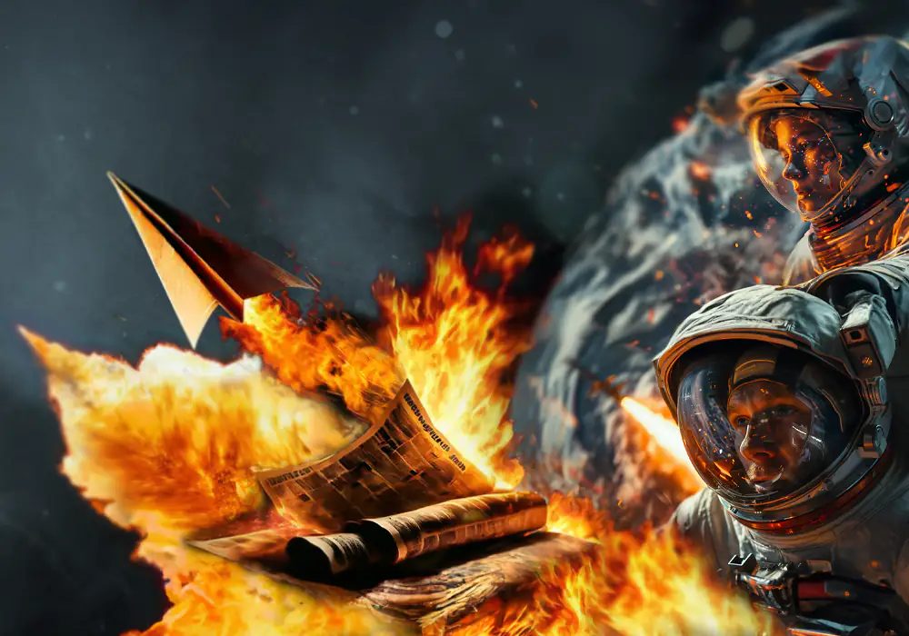 Newsletter on Fire